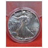 1987 UNC  Silver Eagle 1oz. Fine Silver Bullion
