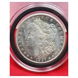 1897-S Morgan Silver Dollar