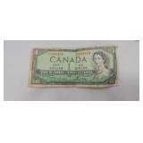 1954 Canadian 1 dollar