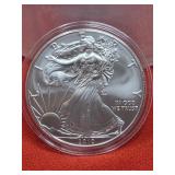 2010 UNC  Silver Eagle 1oz. Fine Silver Bullion