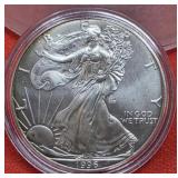 1996 UNC  Silver Eagle 1oz. Fine Silver Bullion