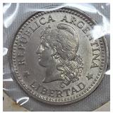 1957 argentina 20 cent