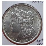 1889-P Morgan Silver Dollar
