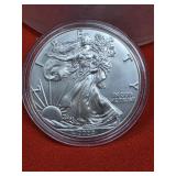 2020 UNC  Silver Eagle 1oz. Fine Silver Dollar