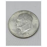 1972-S Unc. Ike 40% Silver Dollar