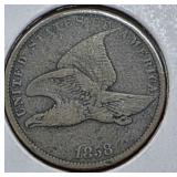 1858 Flying Eagle Cent