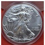 2020 UNC  Silver Eagle 1oz. Fine Silver Bullion