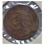 1965 mexican 1 cent
