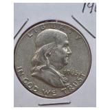 1963 Franklin Silver Half Dollar