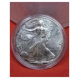 1996 UNC  Silver Eagle 1oz. Fine Silver Bullion