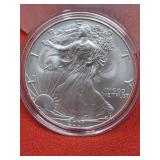 2001 UNC  Silver Eagle 1oz. Fine Silver Bullion