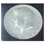 1964 Kennedy Silver Half Dollar