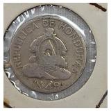 Honduras 1949 5 Centavos Coin