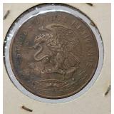 1964 20 Mexican cents