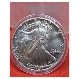 1992 UNC  Silver Eagle 1oz. Fine Silver Bullion