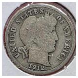 1912 Barber Dime