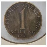 1961 ein shillings