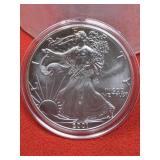 2001 UNC  Silver Eagle 1oz. Fine Silver Bullion