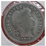 1915 Barber Dime