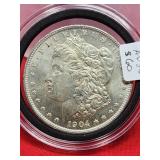 1904-O Morgan Silver Dollar