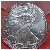 1996 UNC  Silver Eagle 1oz. Fine Silver Bullion