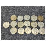 1966 Kennedy 40% Silver Half Dollars