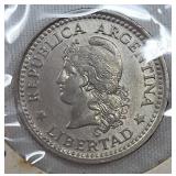 1957 argentina 20 cent