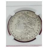 1878-CC Morgan Silver Dollar