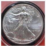 2011 UNC  Silver Eagle 1oz. Fine Silver Bullion