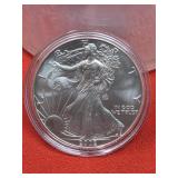 2002 UNC  Silver Eagle 1oz. Fine Silver Bullion