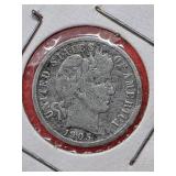 1905 Barber Dime
