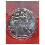 2001 UNC  Silver Eagle 1oz. Fine Silver Bullion