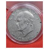 1776-1976-D Bicentennial Eisenhower Dollar