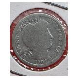 1906 Barber Dime