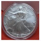 2006 UNC  Silver Eagle 1oz. Fine Silver Bullion