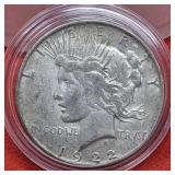 1922-D Peace Silver Dollar