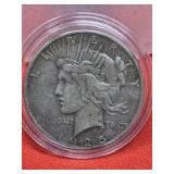 1925-S Peace Silver Dollar