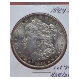 1884-O Morgan Silver Dollar