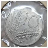 1953 italian 10 cent
