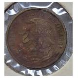 1965 mexican 1 cent