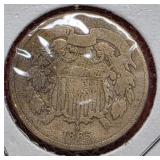 1865 2 Cent