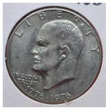 1776-1976-D Bicentennial Eisenhower Dollar