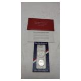 U S Mint Bicentennial Silver Uncirculated Set