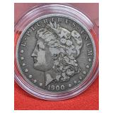 1900-O Morgan Silver Dollar