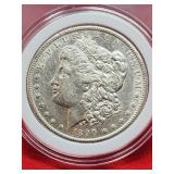 1890-S  Morgan Silver Dollar