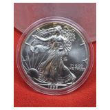 1998 UNC  Silver Eagle 1oz. Fine Silver Bullion