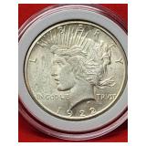 1922-S Peace Silver Dollar