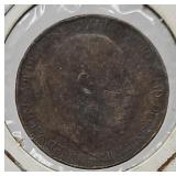 1903 English half cent