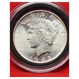 1923 Peace Silver Dollar