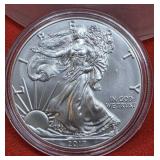 2017 UNC  Silver Eagle 1oz. Fine Silver Bullion